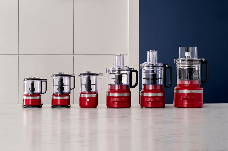 Food processory KitchenAid na kuchyňské lince