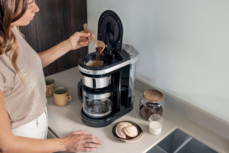 Překvapávací kávovar KitchenAid