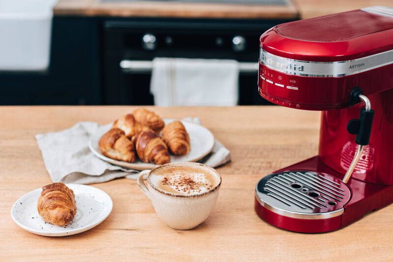 Espresso kávovar KitchenAid červený