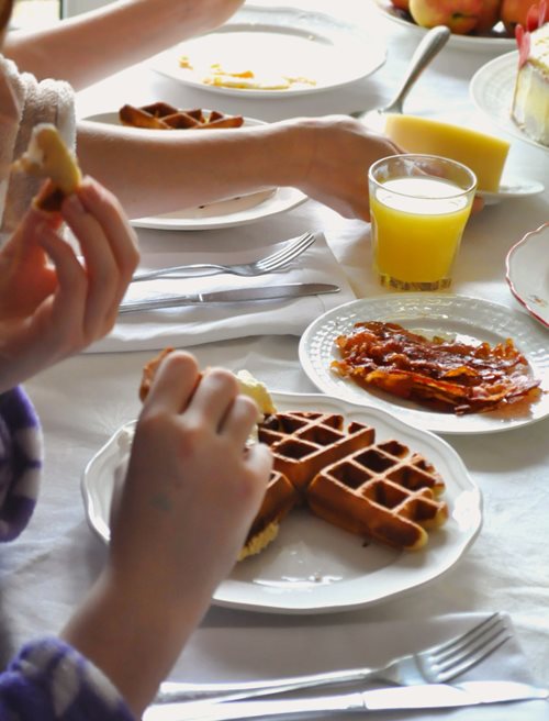 a waffle det. na dievč.