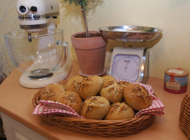 Upečené dalamánky s robotem KitchenAid